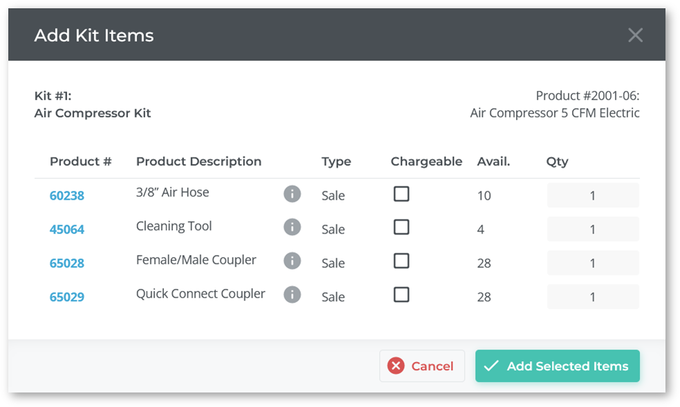 Contracts 2.0 - Add Kit Items SHADOW