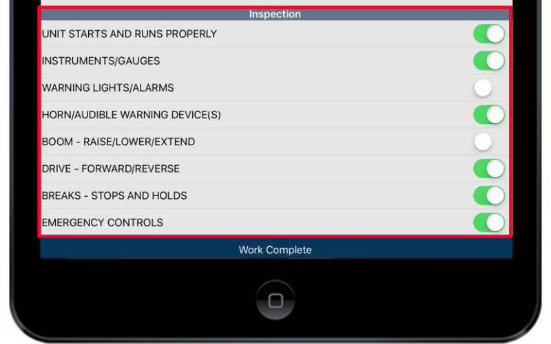 FleetLogic Inspection