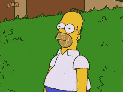 Homer disappear gif